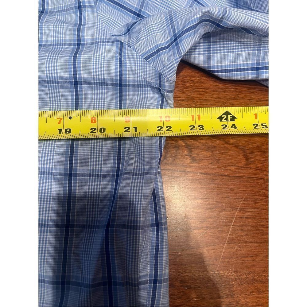 Polo Ralph Lauren Mens Button Down Long Sleeve Shirt Blue Adult 16.5 32/33 - Picture 6 of 6